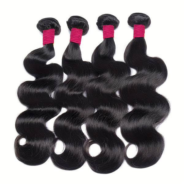 10A Body Wave 100% Virgin Human Hair Wholesale Bundle Natural Black (100grams/bundle)