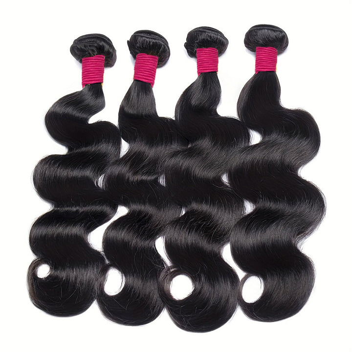 10A Body Wave 100% Virgin Human Hair Wholesale Bundle Natural Black (100grams/bundle)