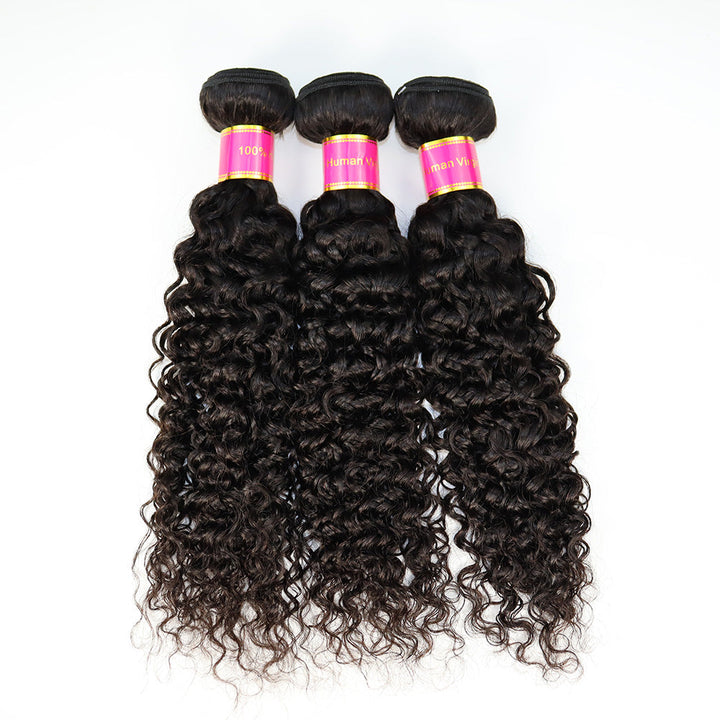 10A Kinky Curly 100% Virgin Human Hair Wholesale Bundle Natural Black (100grams/bundle)