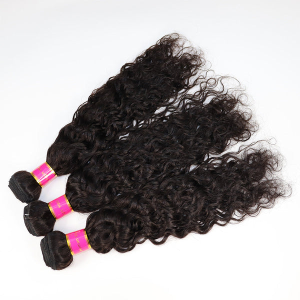 10A Natural Curly 100% Virgin Human Hair Wholesale Bundle Natural Black (100grams/bundle)