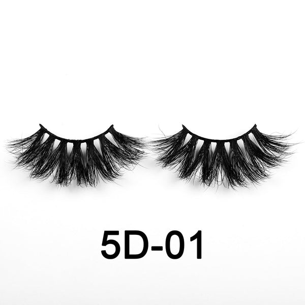 Free Shipping 30 Pairs 3D Mink Eyelashes(Style:A01)