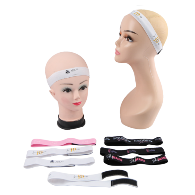 Free Shipping & Free LOGO Design/Customize Colorful Ajustable Elastic Edge Band (30 Pcs)