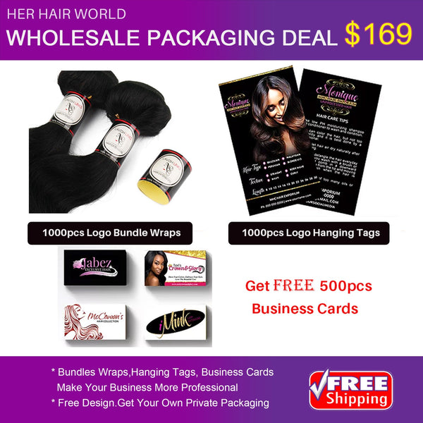 HerHairWorld Wholesale Package Deal $169