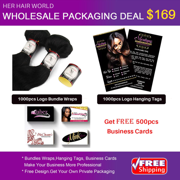 HerHairWorld Wholesale Package Deal $169