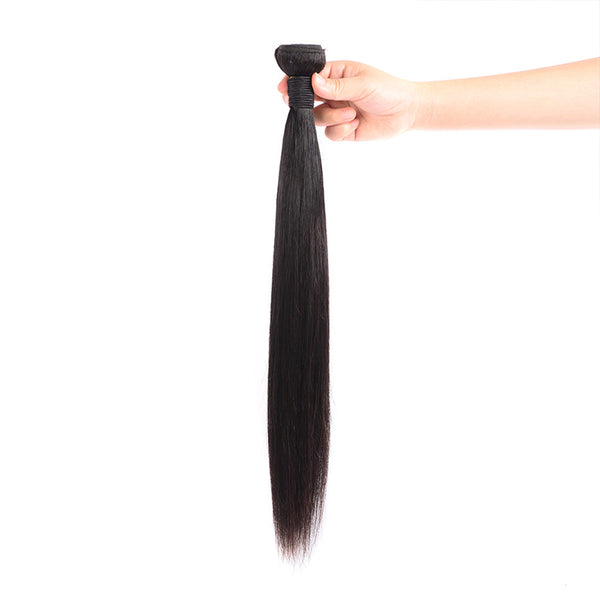 Wholesale Luxury 12A+ Straight 100% Virgin Human Hair Bundle(100grams/bundle) Natural Black